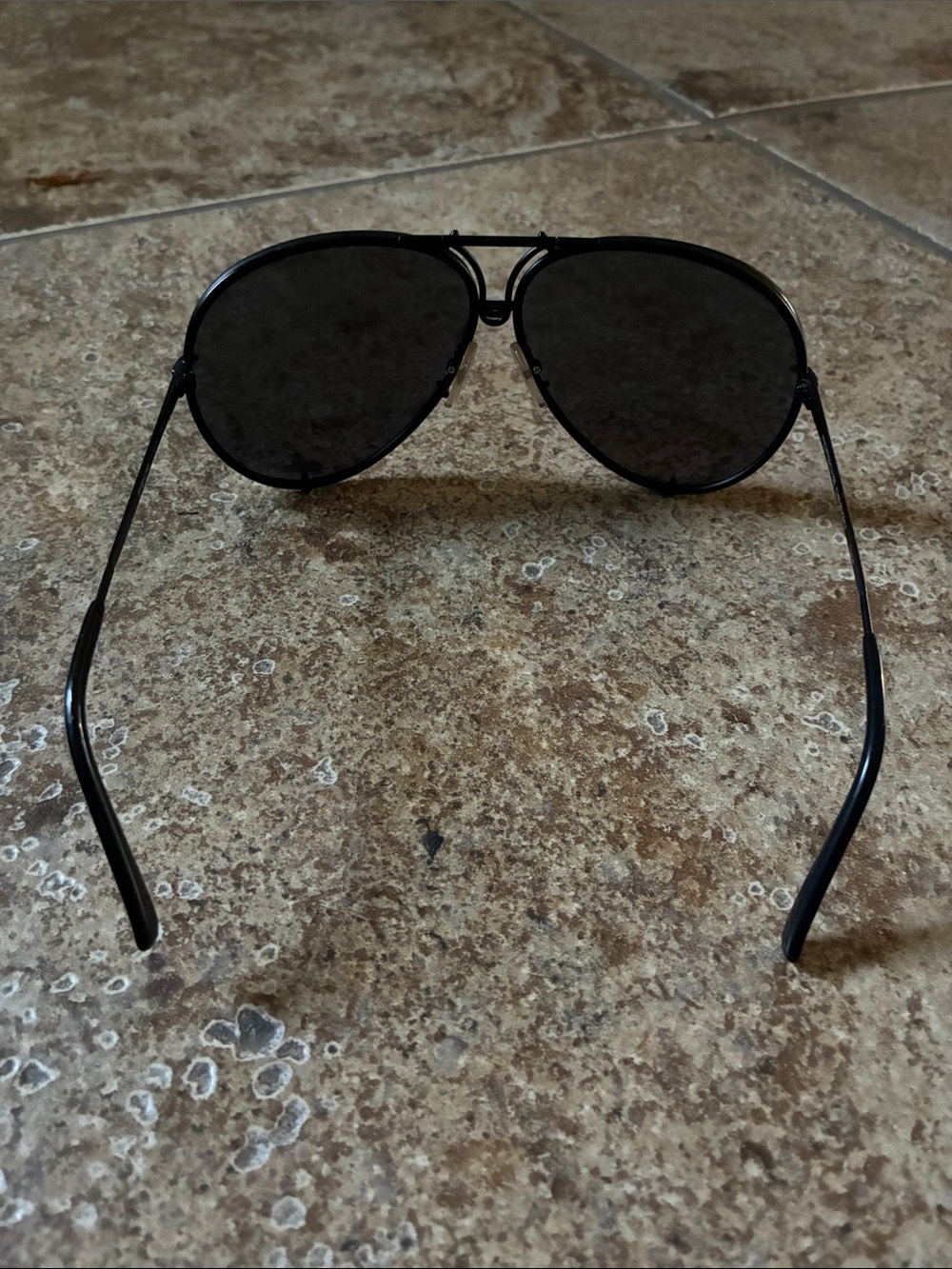 Porsche Design Men’s Black Frame Sunglasses with Mirrored Lenses - Picture 2 of 8